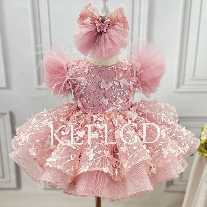 Baby Clothing Dresser - Luxe bloemenjurk voor kinderen, zoete en