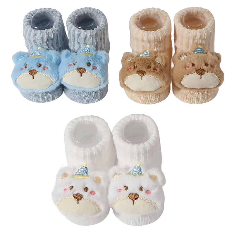Baby Clothing Dividers - 3 paren/set babysokjes meisjes jongens pasgeboren