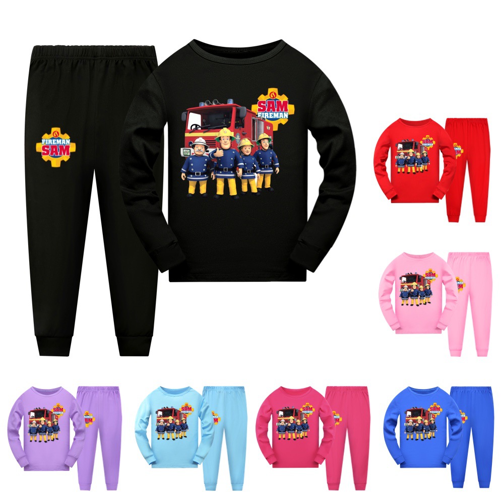 Baby Clothing Dividers - Anime Brandweerman Sam Kleding Kids Brandbestrijding