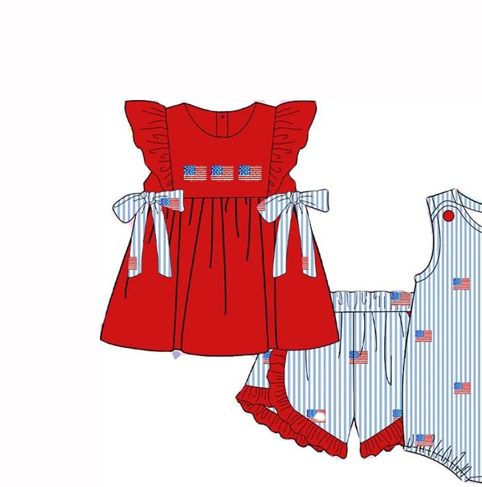 Baby Clothing High Quality - Hoge kwaliteit 4 juli kinderkleding print