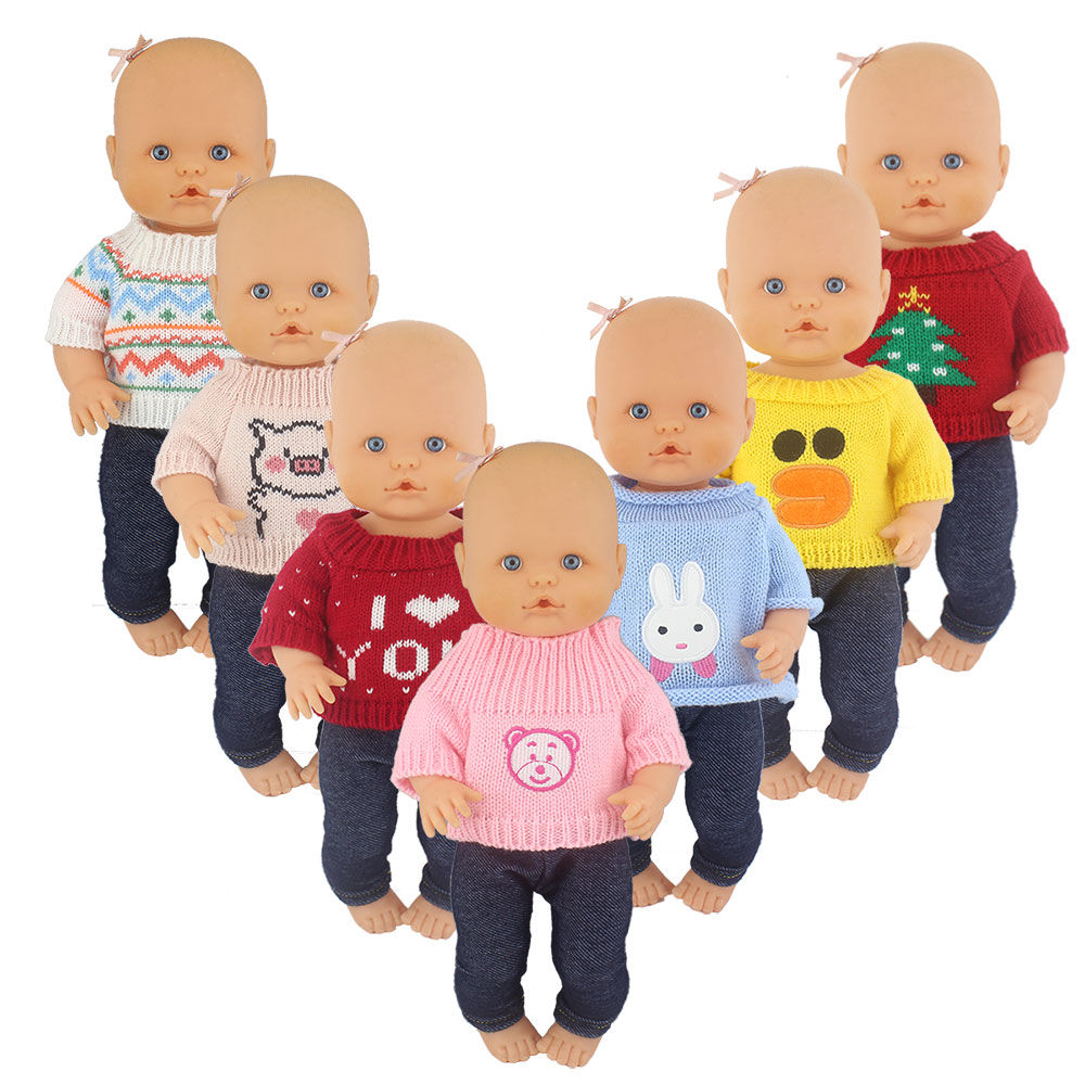 Baby Clothing Dividers - Modepop trui geschikt voor 35 cm