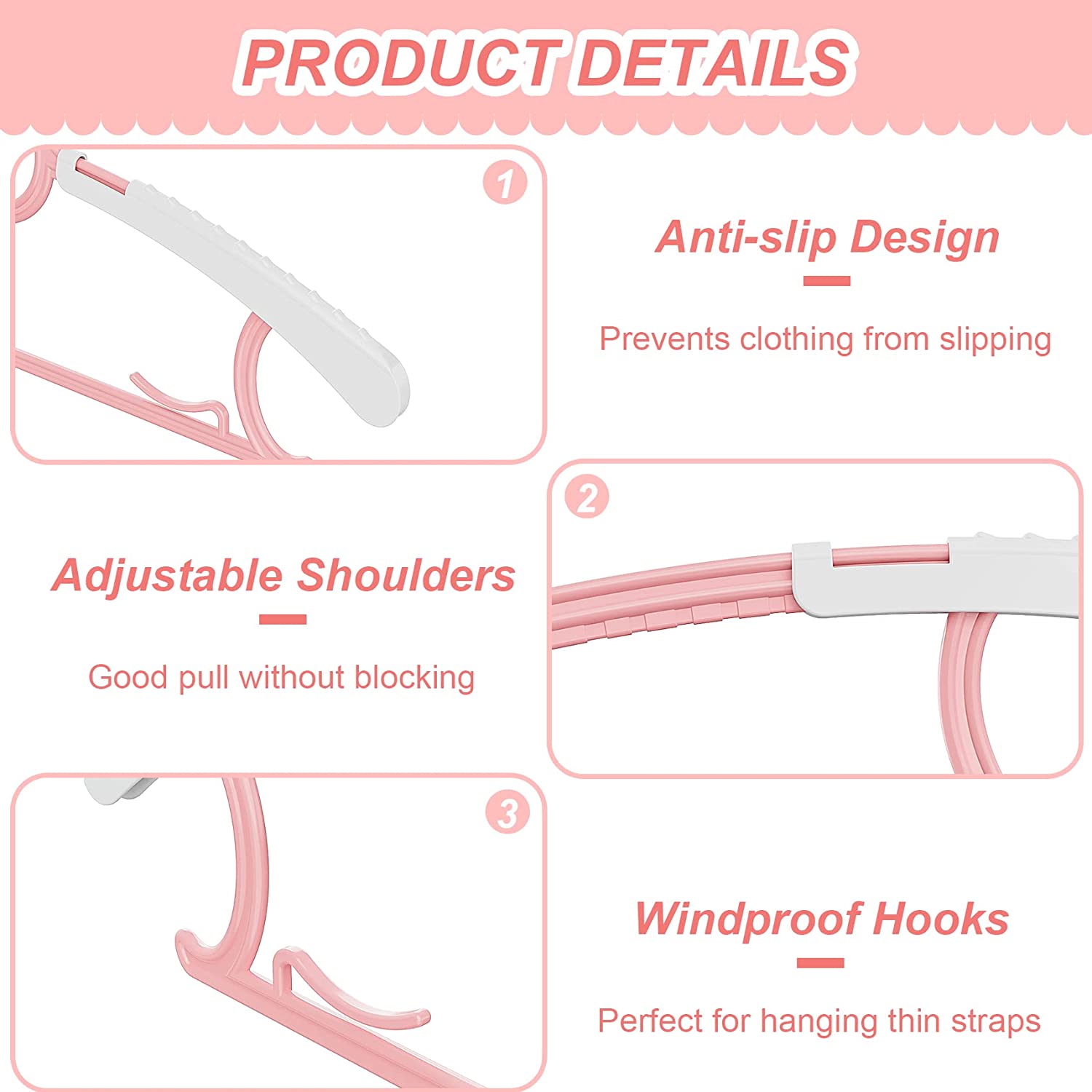 UNTIOR Antislip babykleerhange - Baby Clothing Hanging Rack recensie en prijs