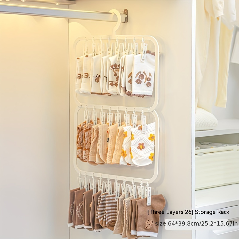 Huishoudelijke multi-clip baby - Baby Clothing Hanging Rack recensie en prijs