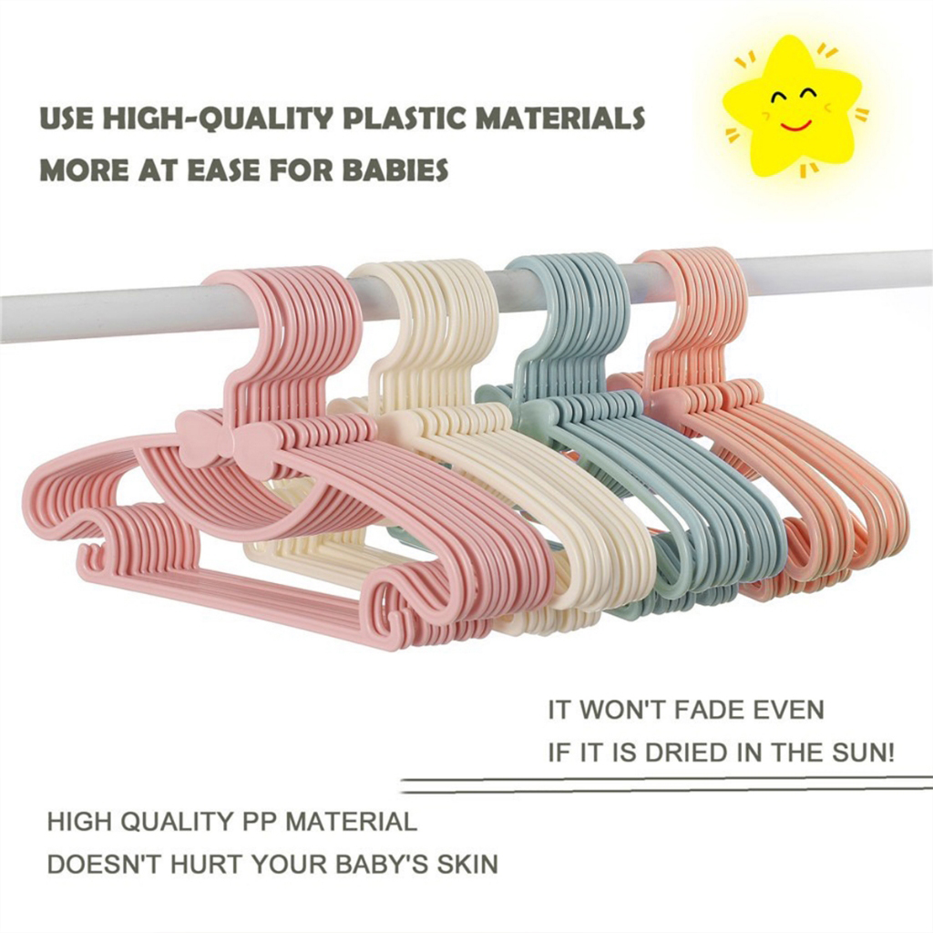 12 STKS Baby Kinderkledinghang - Baby Clothing Hanging Rack recensie en prijs