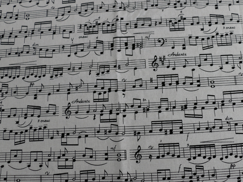 50Cm * 110Cm Muziek Note Gedru - Baby Clothing Organic recensie en prijs